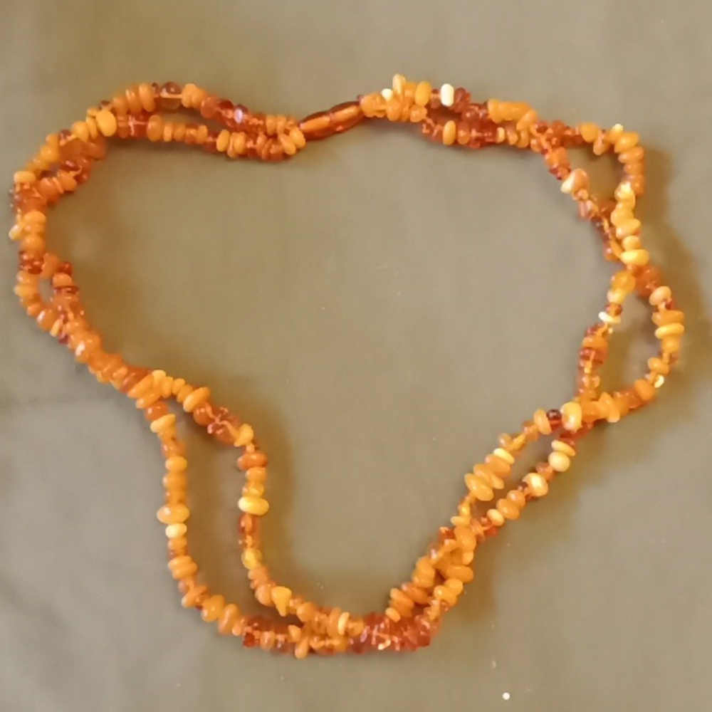 Authentic Vintage Baltic Amber Necklace #840
